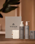 Gift Box Shower Foam + Body Lotion + Shampoo Bar + Solid Bar Bag | There's no planet B