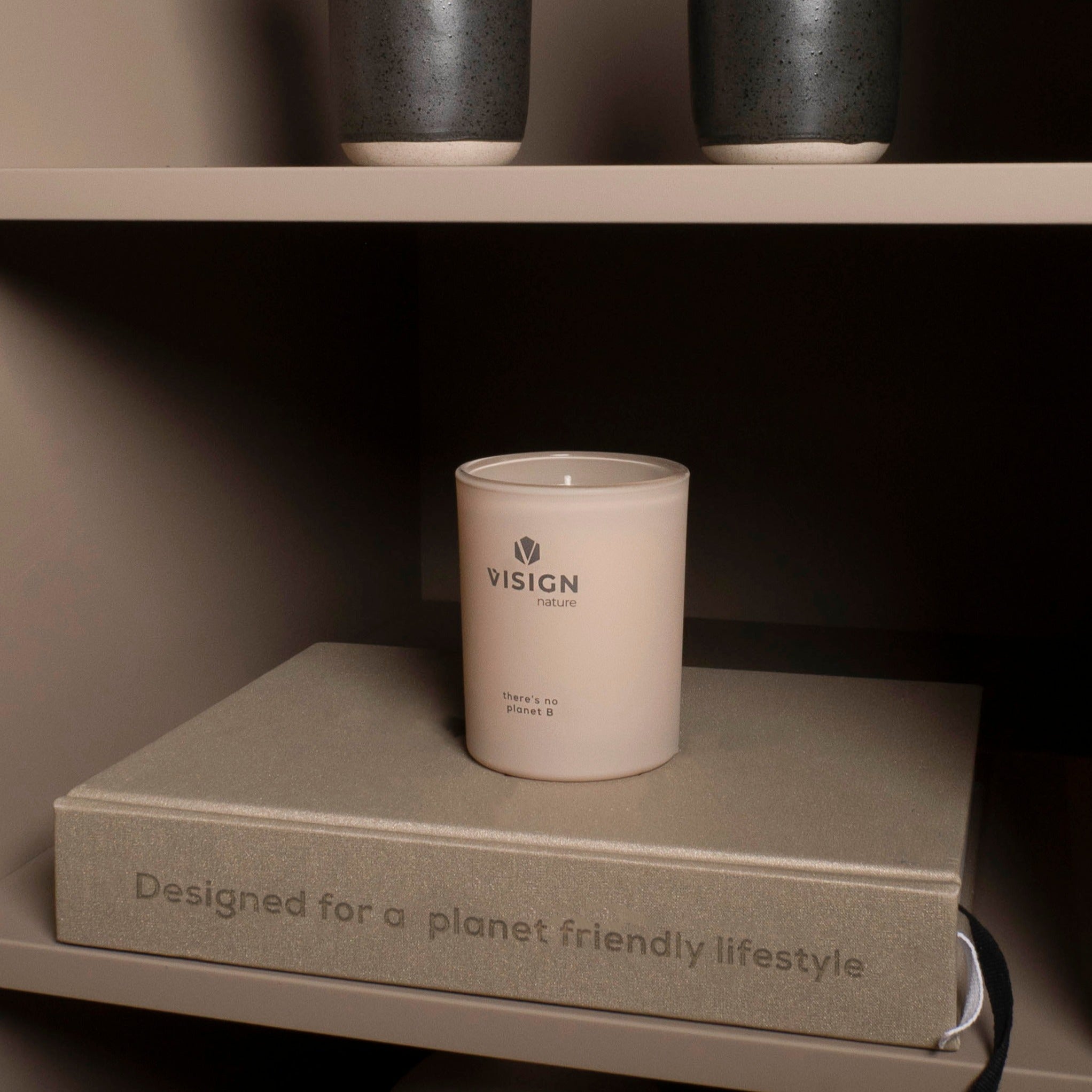 Scented Candle Glass - There's No Planet B