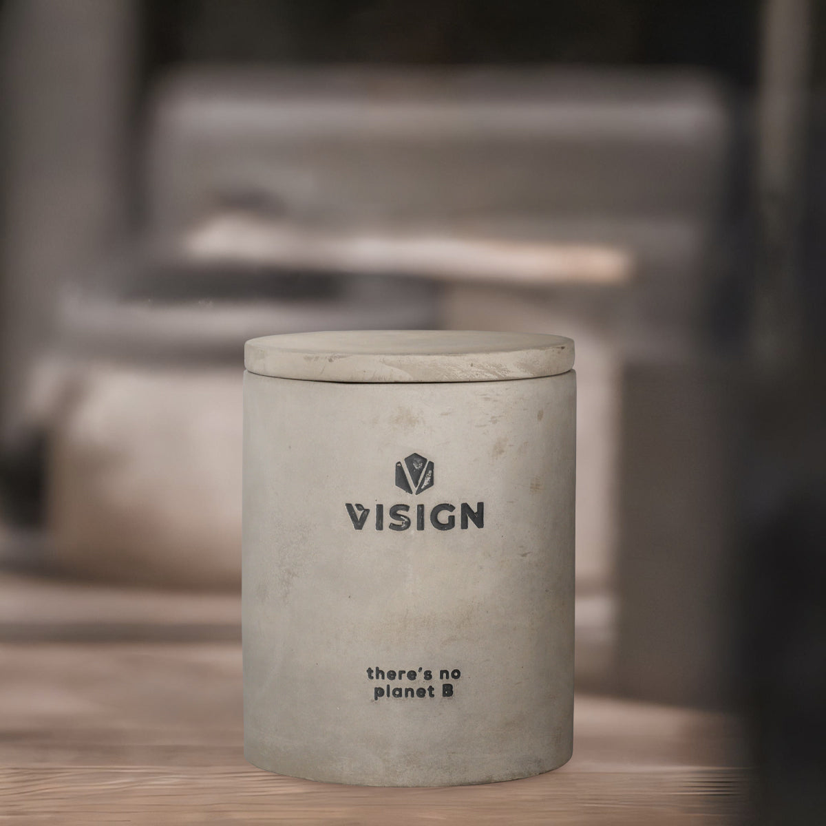 Scented Candle Stone - There's No Planet B