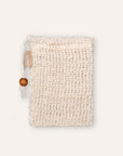 Solid Bar Bag White - Wooden Bead