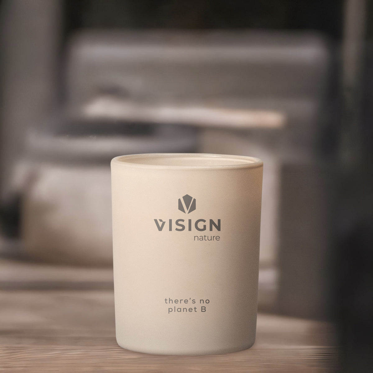 Scented Candle Glass - There's No Planet B